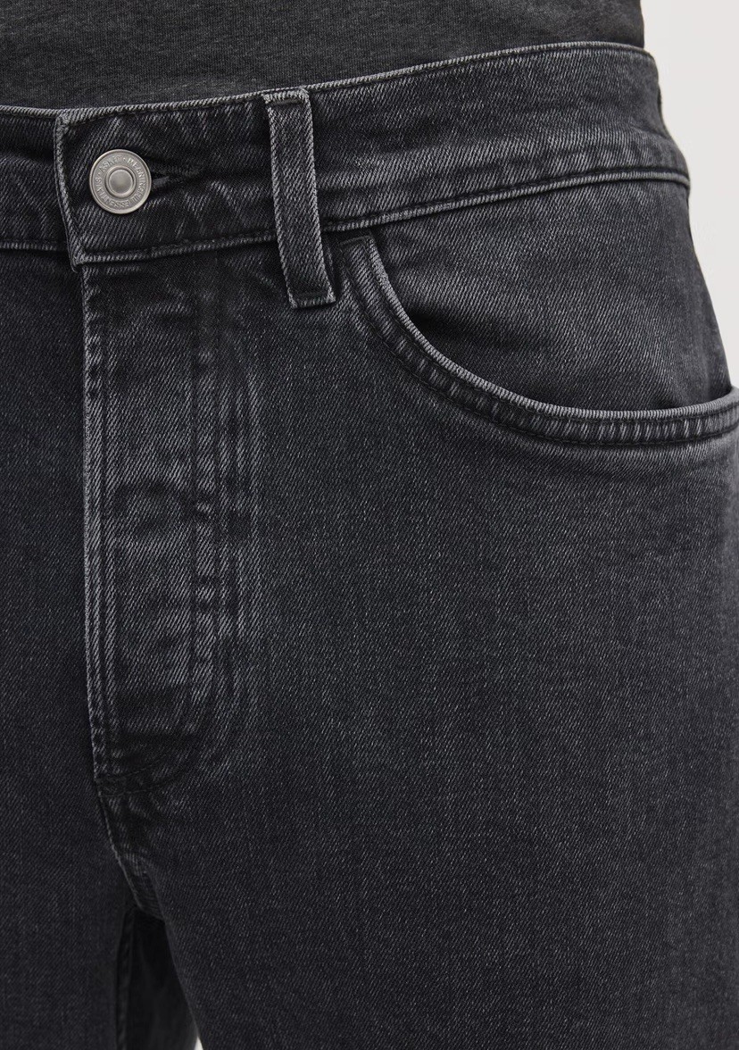 Asket Jeans – Slim 33×32 – Grey Wash – Made In Italy Denim