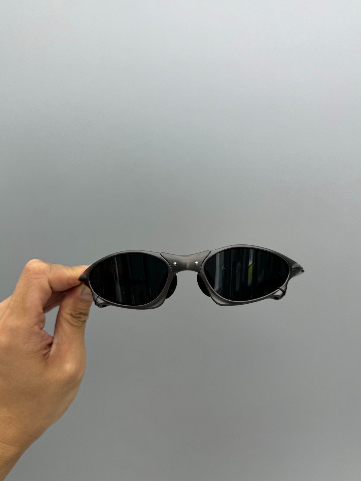 Oakley Penny & Juliet X-Mental Sunglasses Gray Frame/Black Lenses