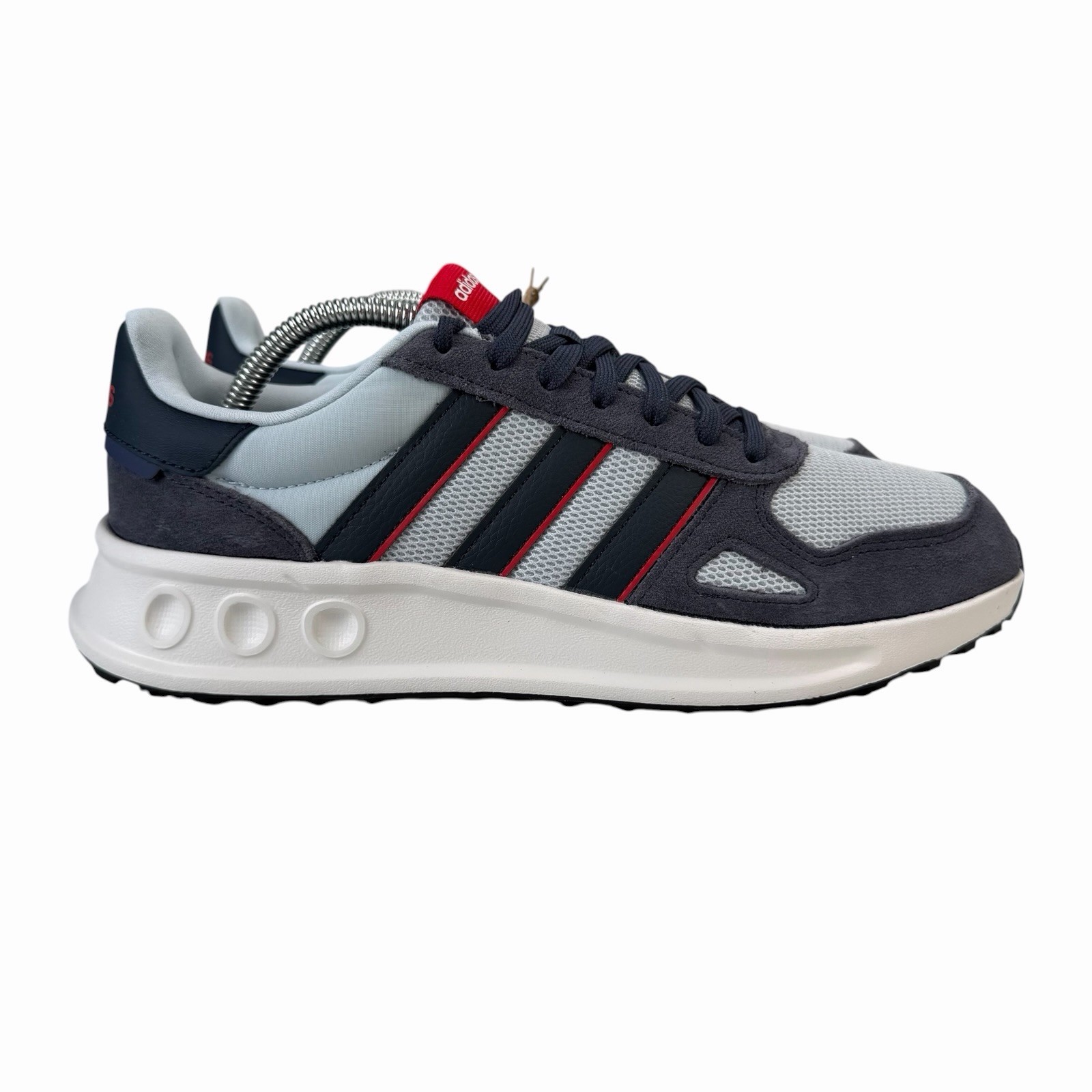 Adidas Run 84 Grey Navy Red Shoes JR8712 Men’s Size’s 7.5 – 12