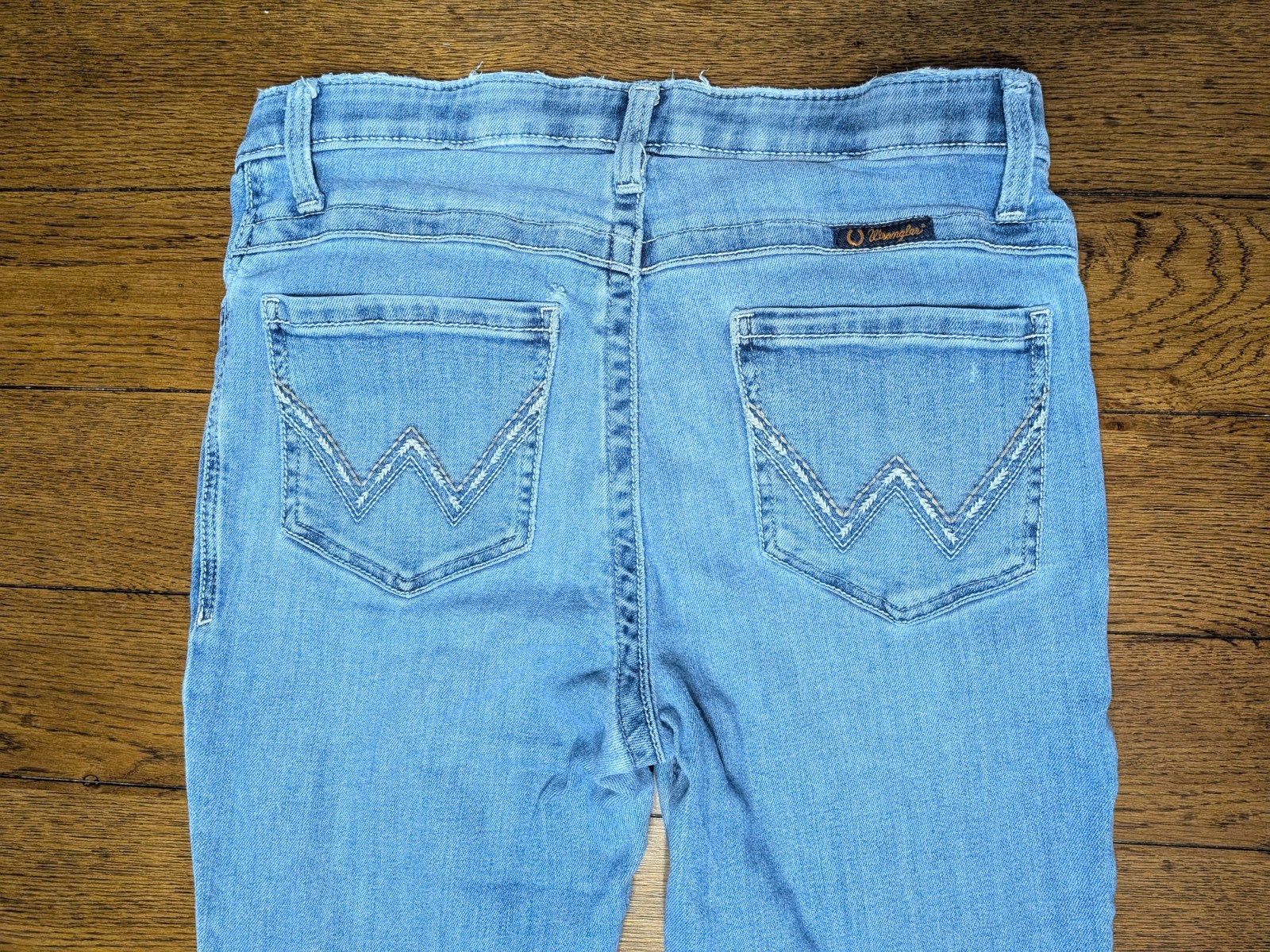 Wrangler Willow The Ultimate Riding Jeans Blue Womens 11×33 Stretch *READ 31×33
