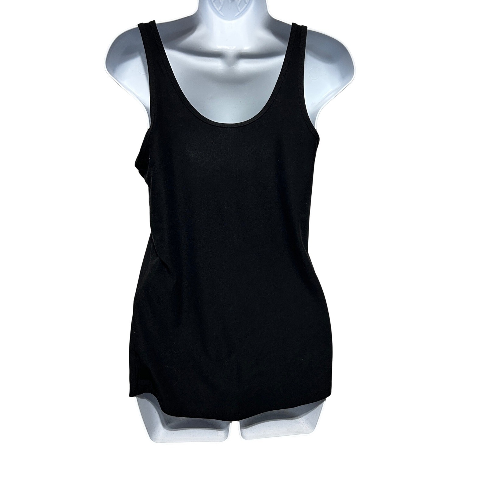 No Boundaries Juniors Tank Top L Black Celestial Butterfly Sun Moon Y2K Fairy