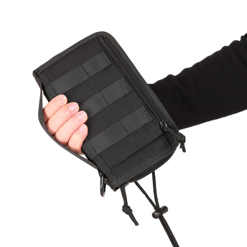 Tactical Clutch Wallet Long Card Holder Case Phone Pack Multi-Functional Handbag