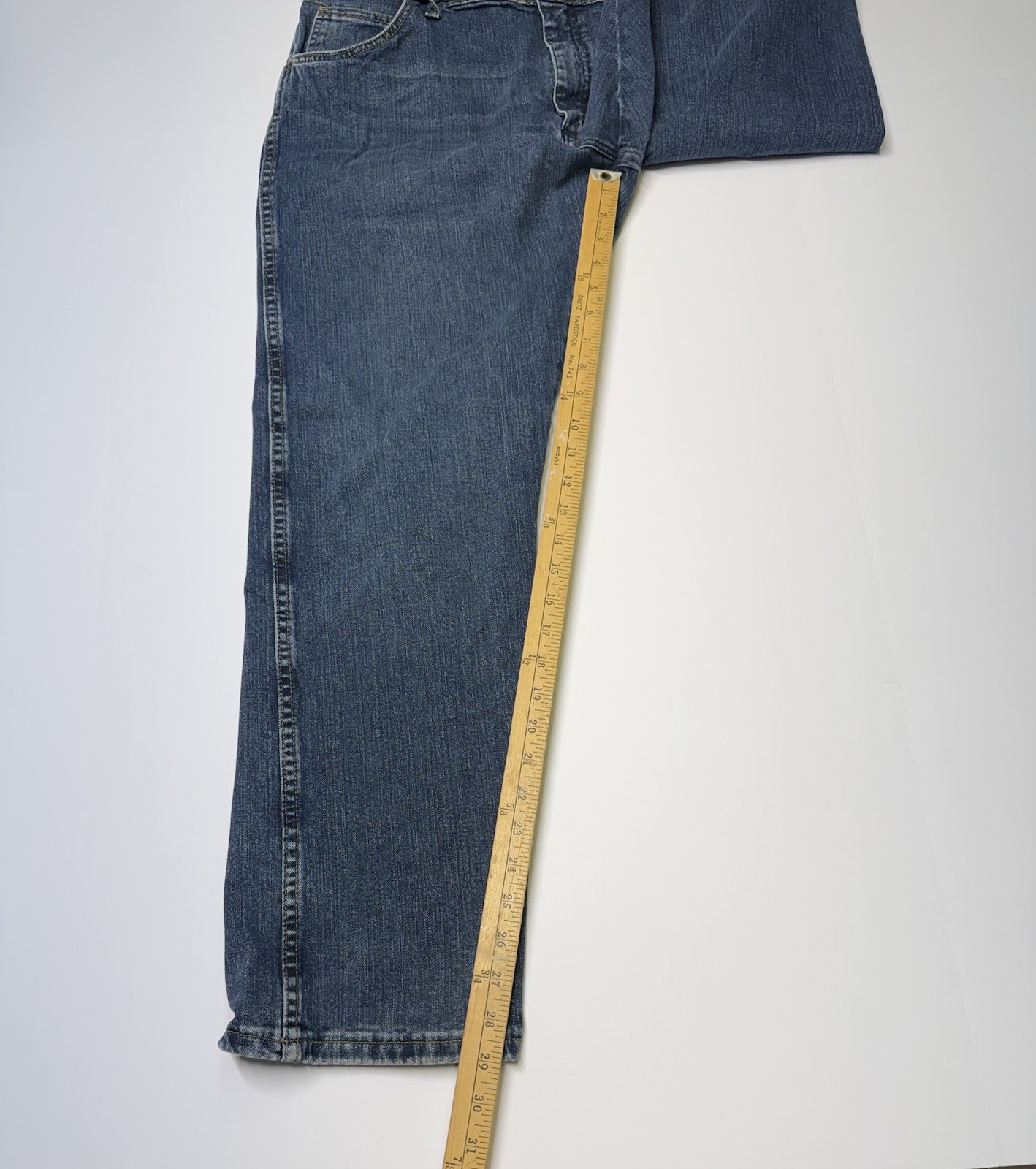 Wrangler Advanced Comfort FR Jeans Men’s Size 38×30 FRAC47D Denim Blue HRC2 2112