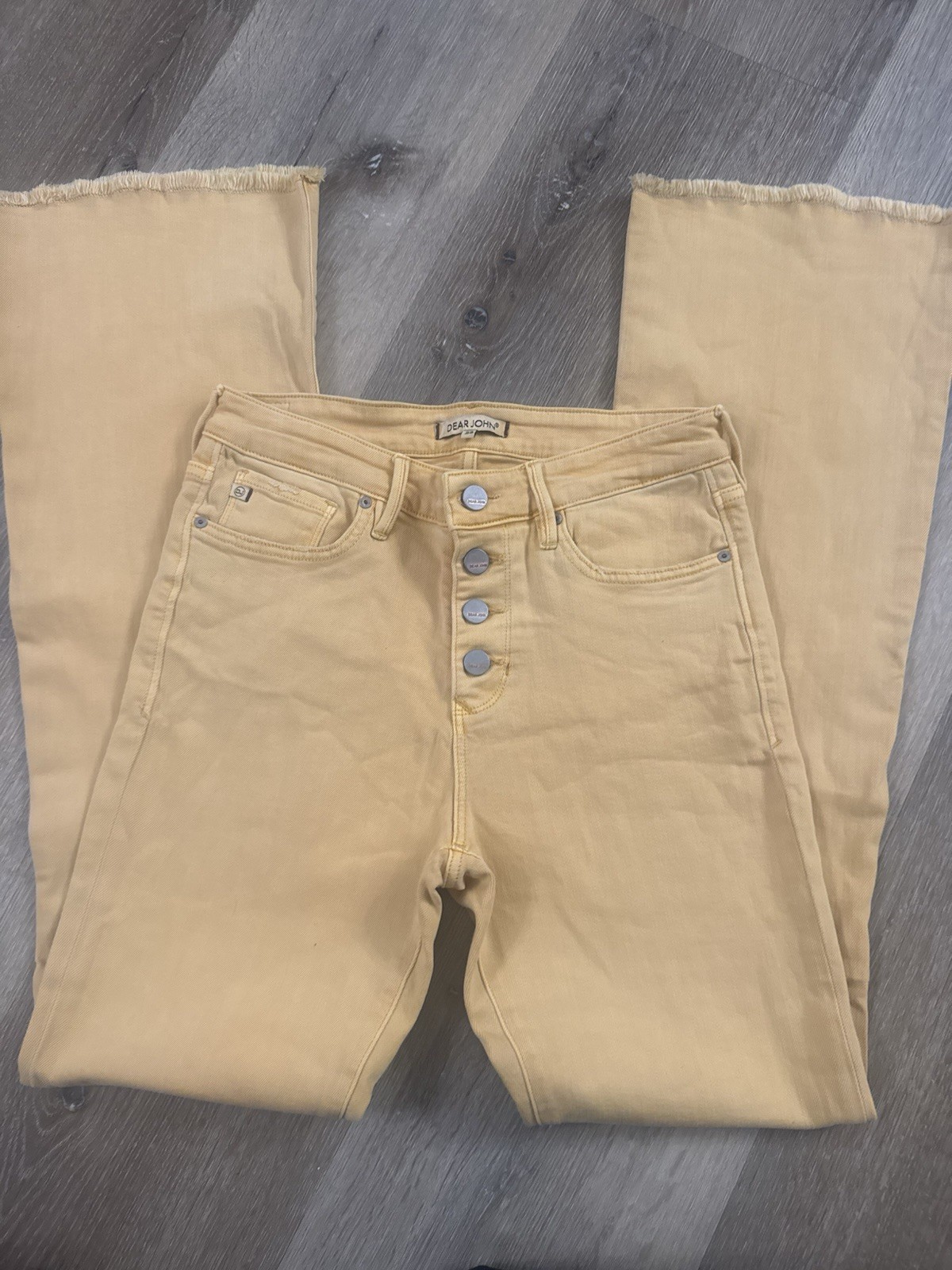 Dear John Flare Jeans yellow Size 29