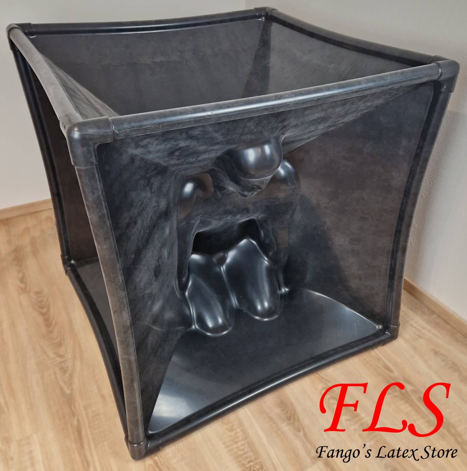 Latex Vacuum Cube with costumization