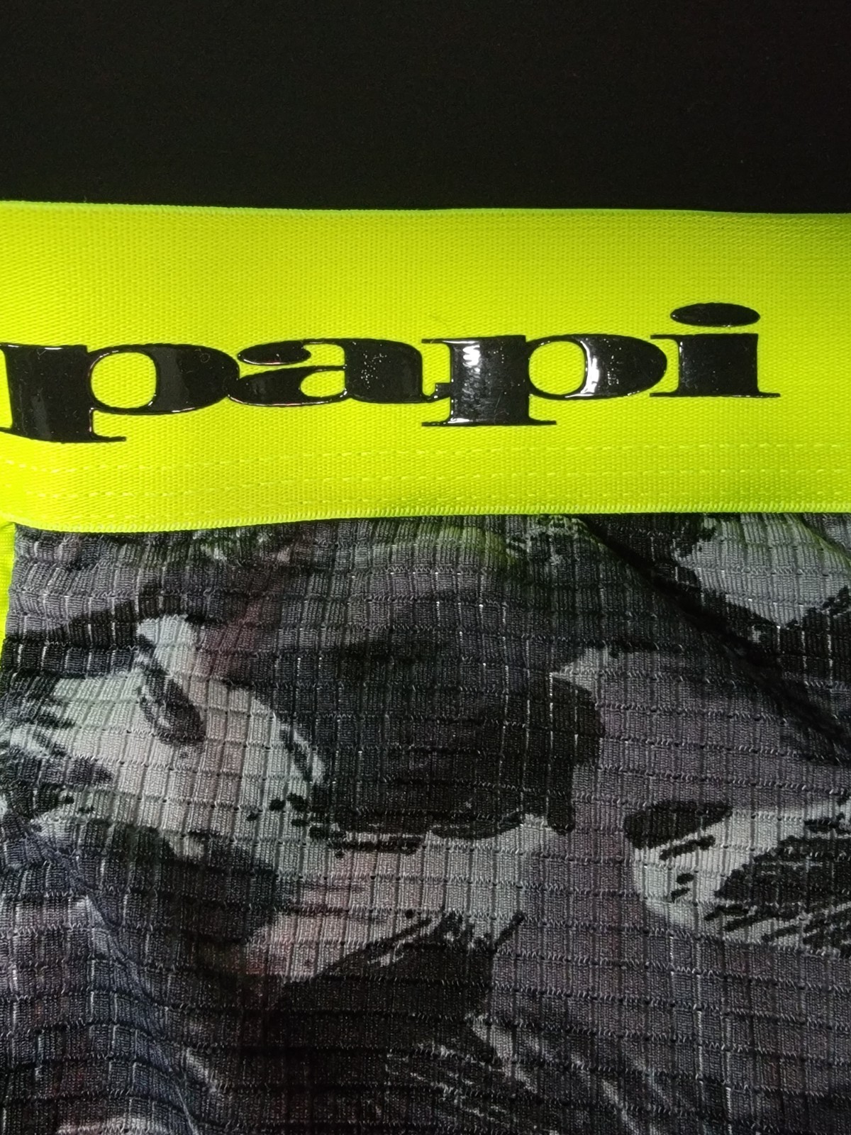 Papi Equipo Brazilian Men’s Catalyst Camo Brazilian Trunk Underwear Size: XL