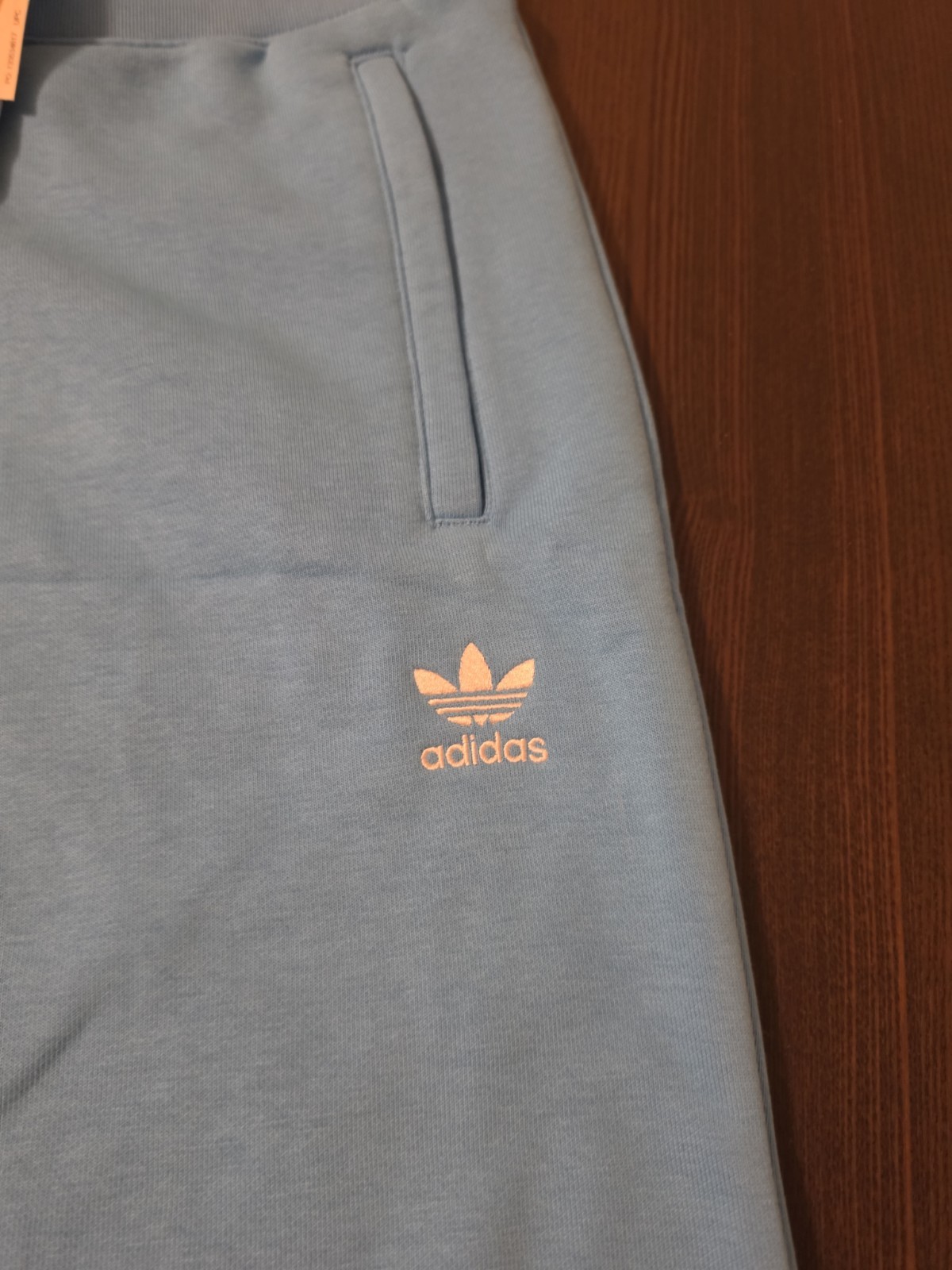 Adidas Essentials Sweatpants Semi Blue Cuffed Size Large