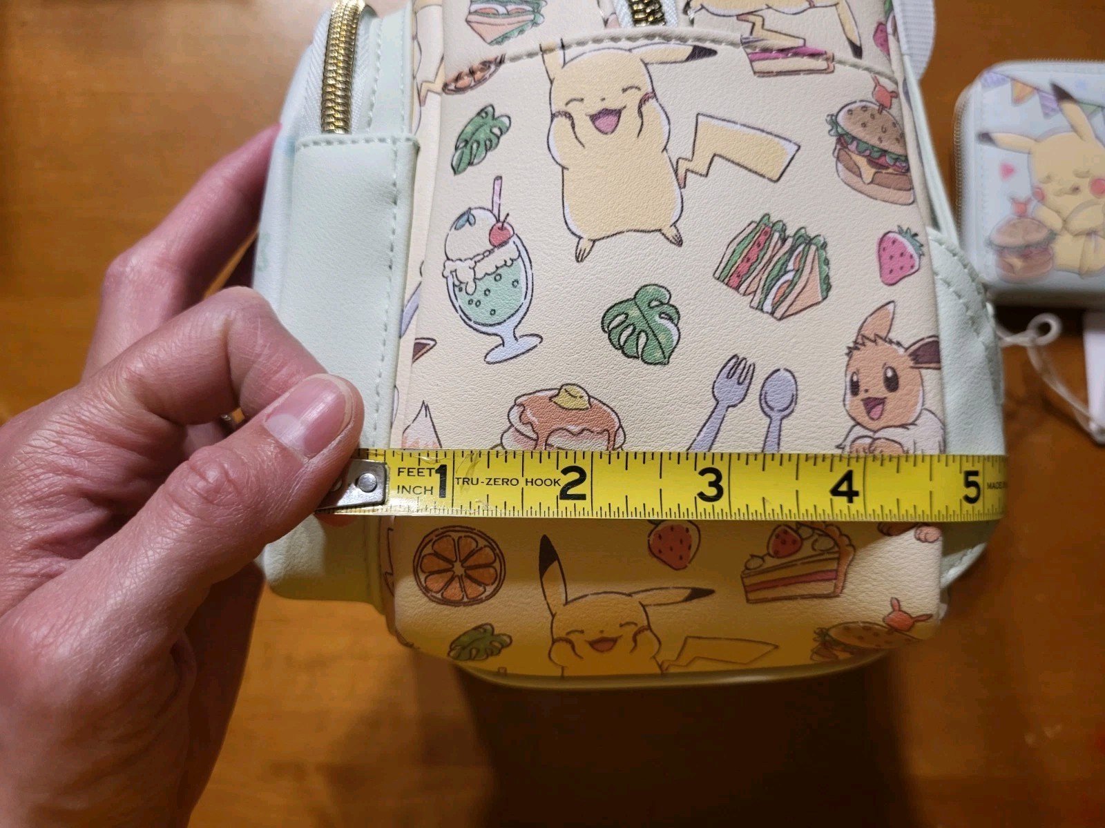 Pokemon Loungefly Pikachu Eevee Cafe Food Mini Backpack Bookbag