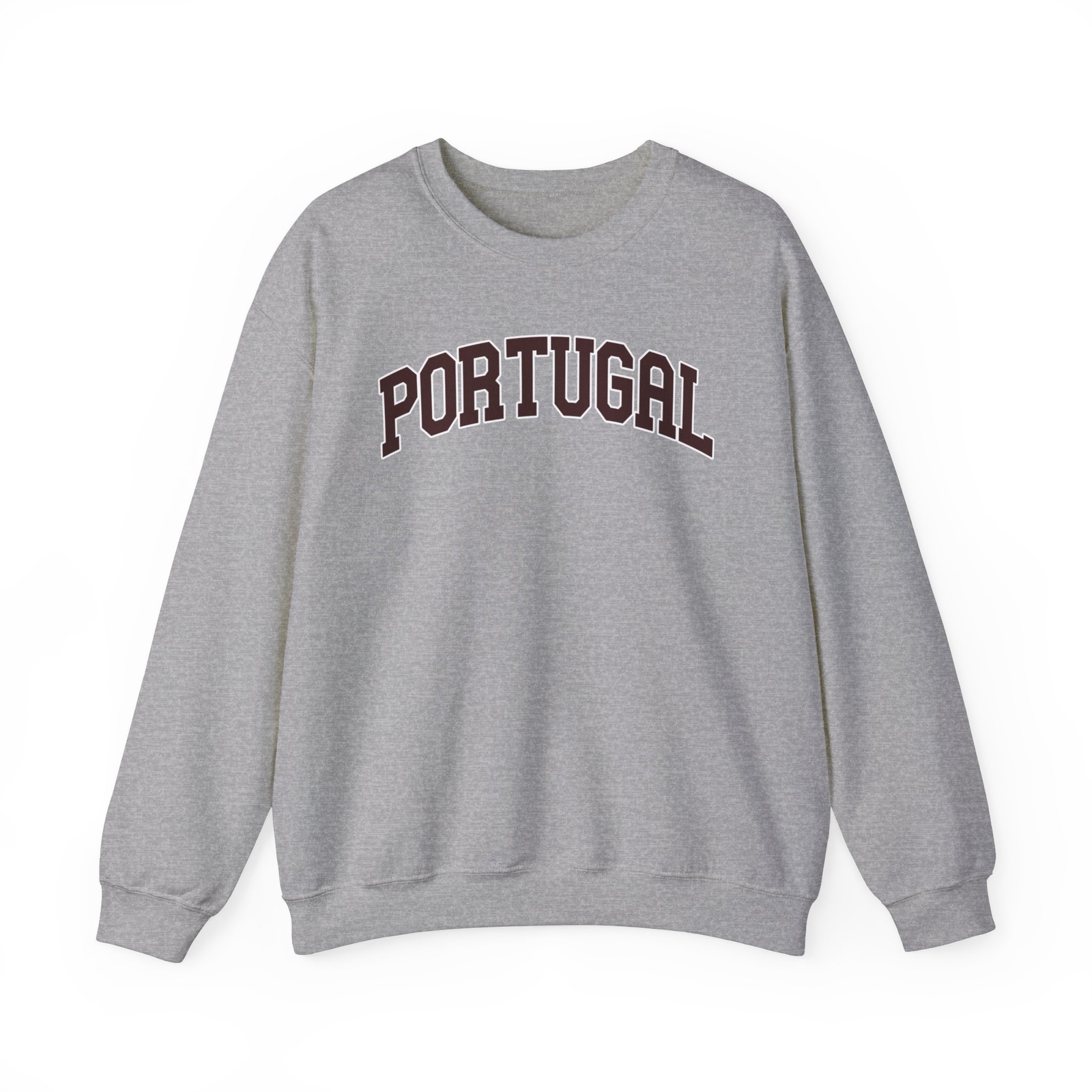 Portugal Sweatshirt Gifts Crew Neck Long Pullover Shirt Men Unisex