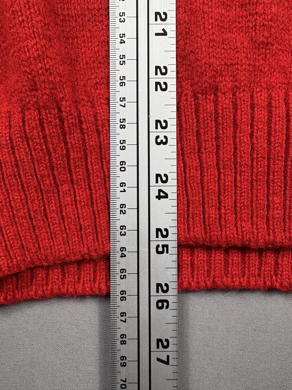 Vintage 80s 90s Jantzen Sweater Vest Mens Sz L Red V Neck Acrylic USA Made Golf