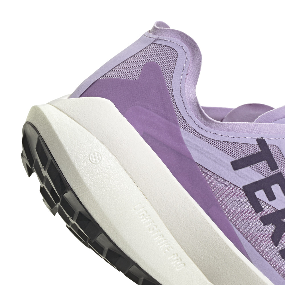 adidas Terrex Agravic Speed Trail Running Womens Purple Sneakers Athletic Shoes