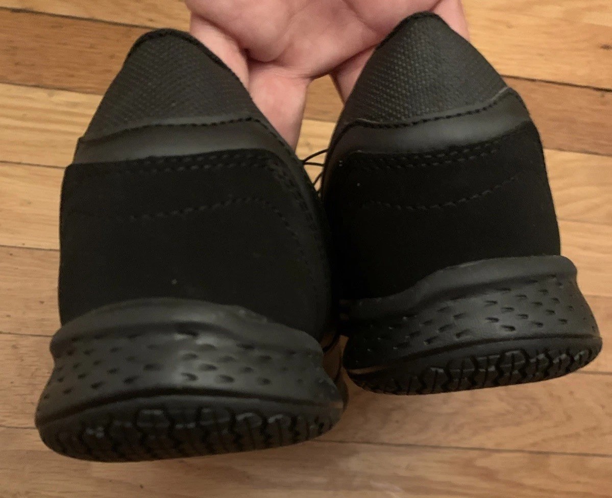 TREDSAFE – Black Sara II Slip-On & Slip Resistant Shoes – NEW! w Tags Size 10