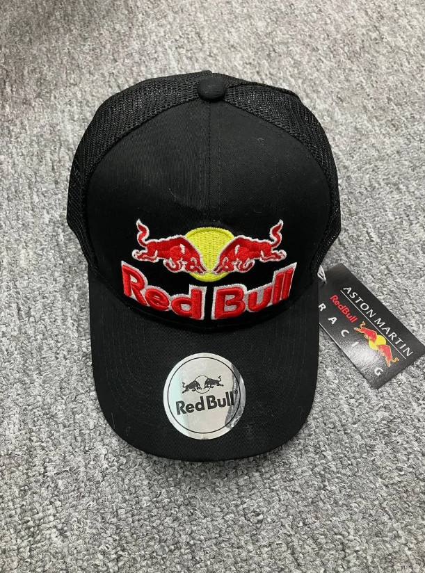 F1 Red Bull Mesh Cap Black Baseball Hat Team 2026 New NWT