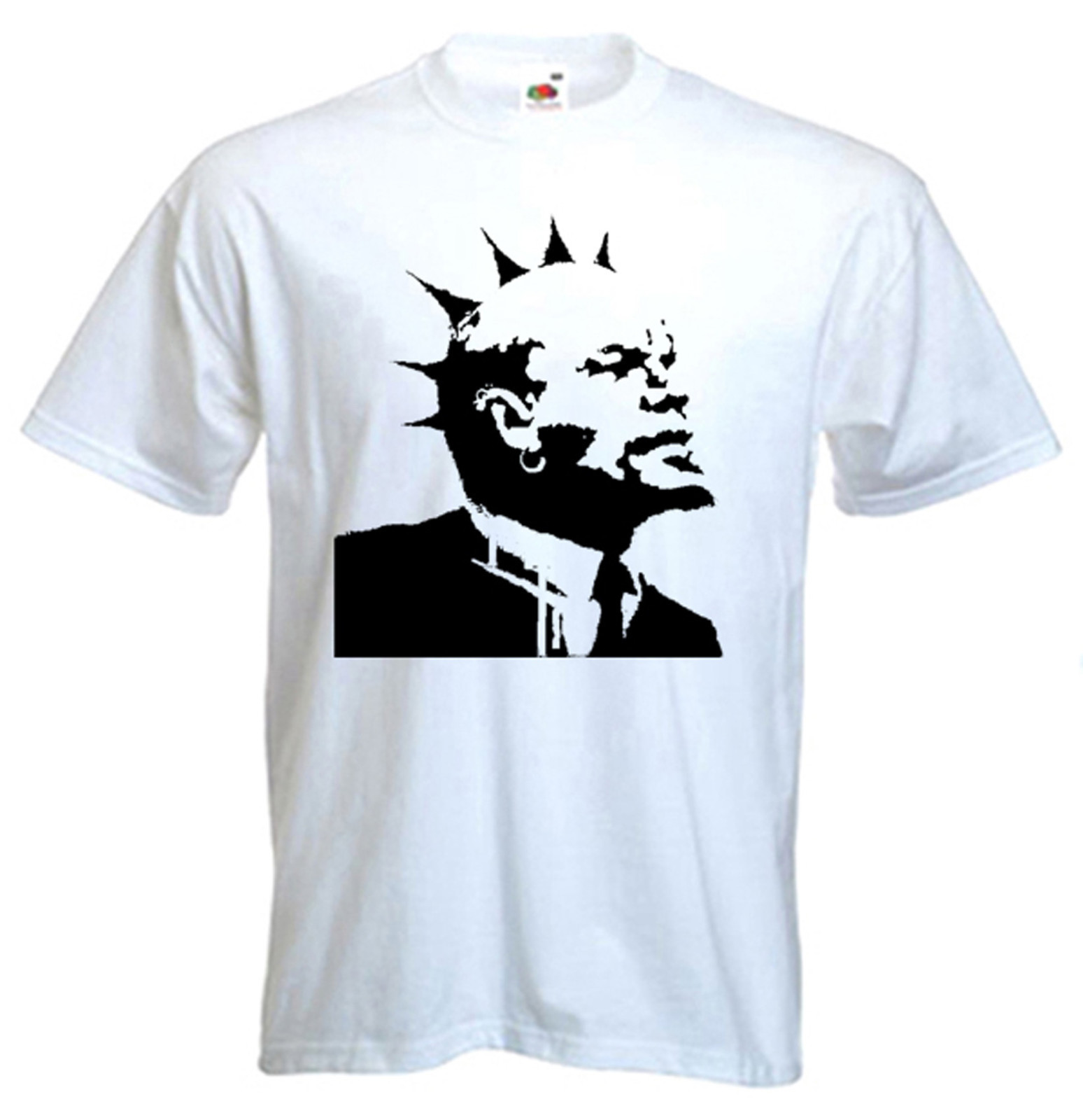 BANKSY PUNK LENIN MEN’S T-SHIRT – Mohican Urban – Choice Of Colours – Size S-3XL