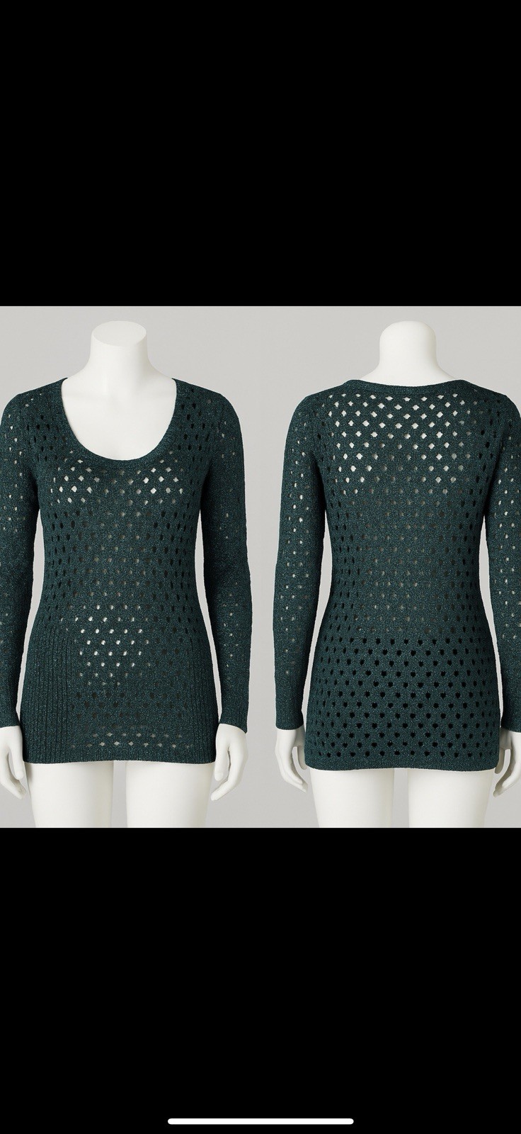 Rockin’ republic open knit sweater