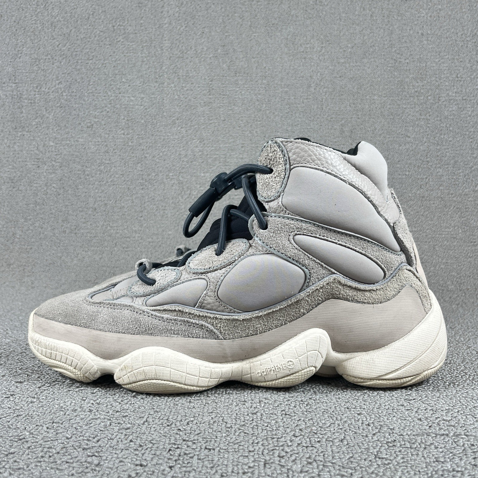 Adidas Yeezy 500 High Sneakers Mens Size 12 Gray Stone Mist Suede Leather