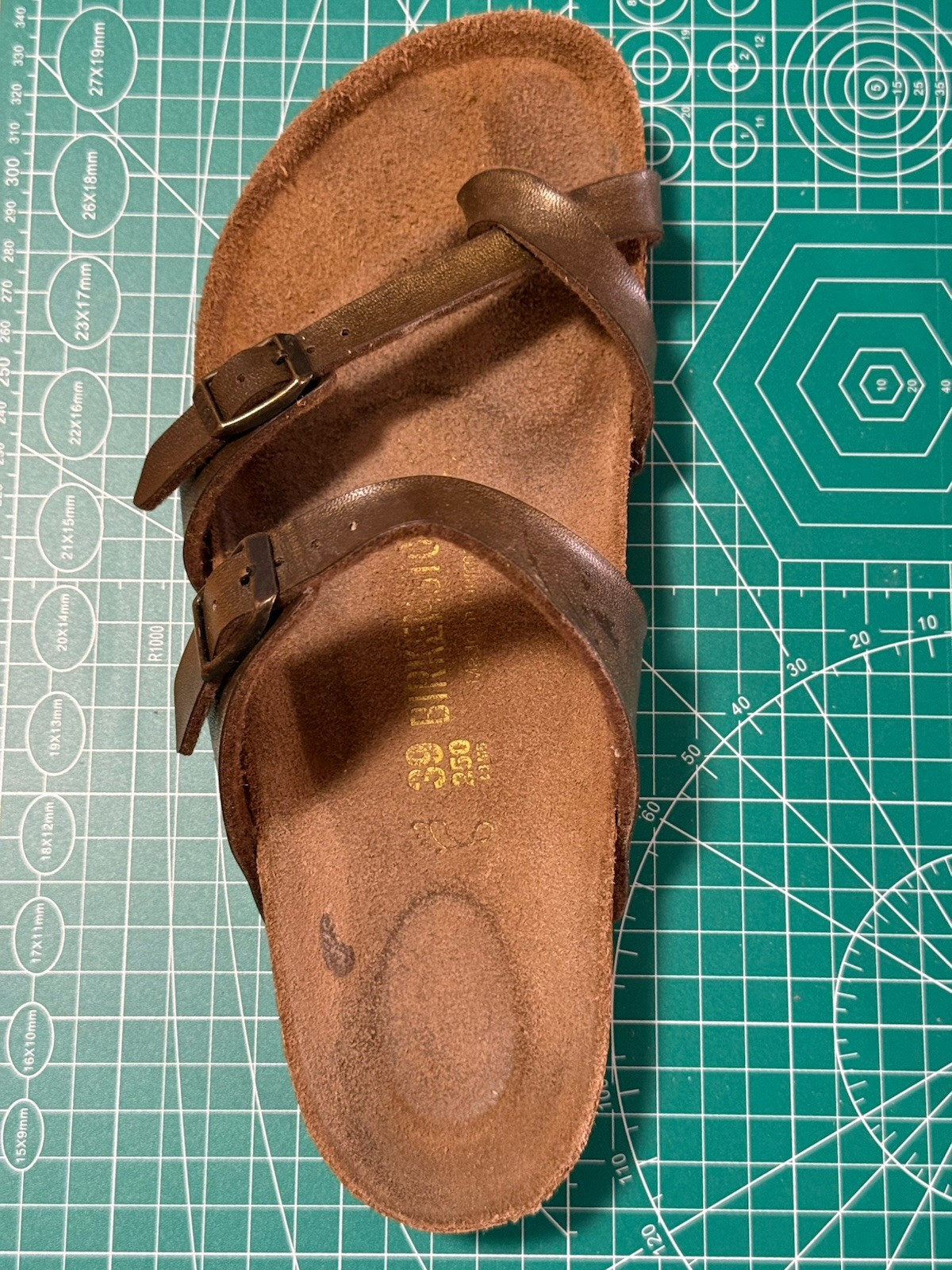Birkenstock Mayari Birko-Flor EU39/W8-8.5 Regular Good Condition