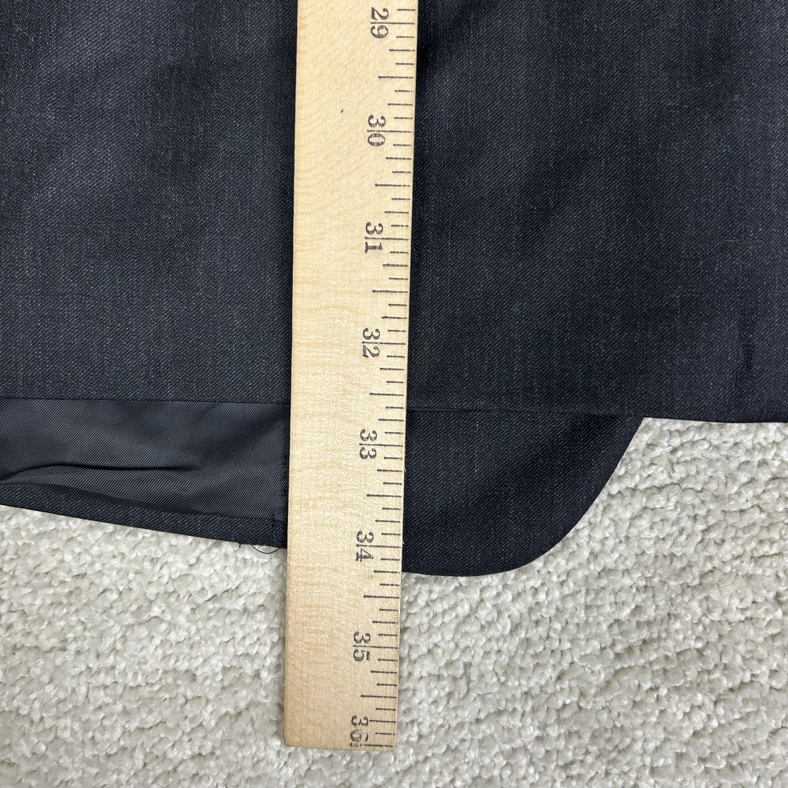 Corneliani Blazer Mens 48R Gray Super 100s Virgin Wool Sport Coat Made In Italy