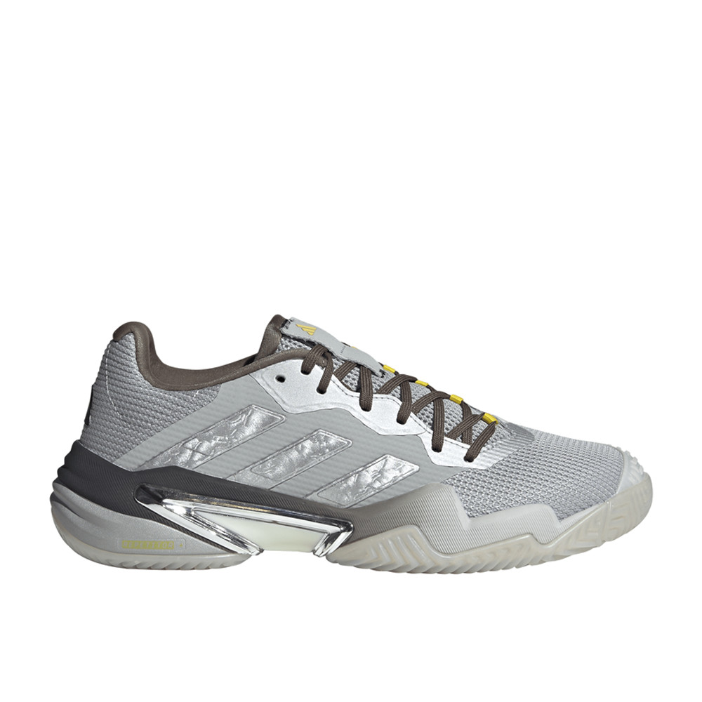 adidas Barricade 13 Tennis Mens Grey Sneakers Athletic Shoes JS1054
