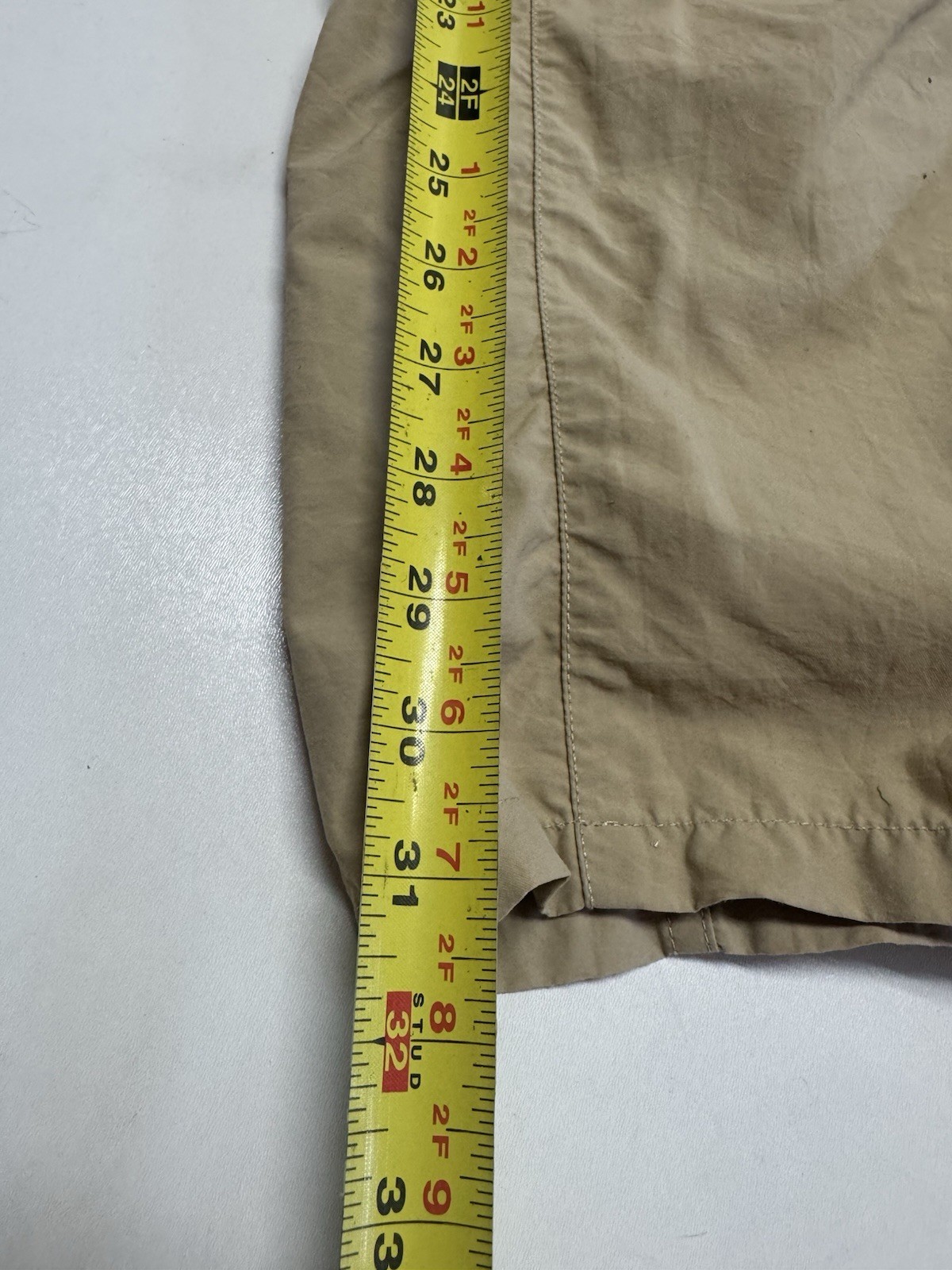 Patagonia Gi II Khaki Tan Nylon Zip Off Convertible Pants 55043 Men’s Size XL