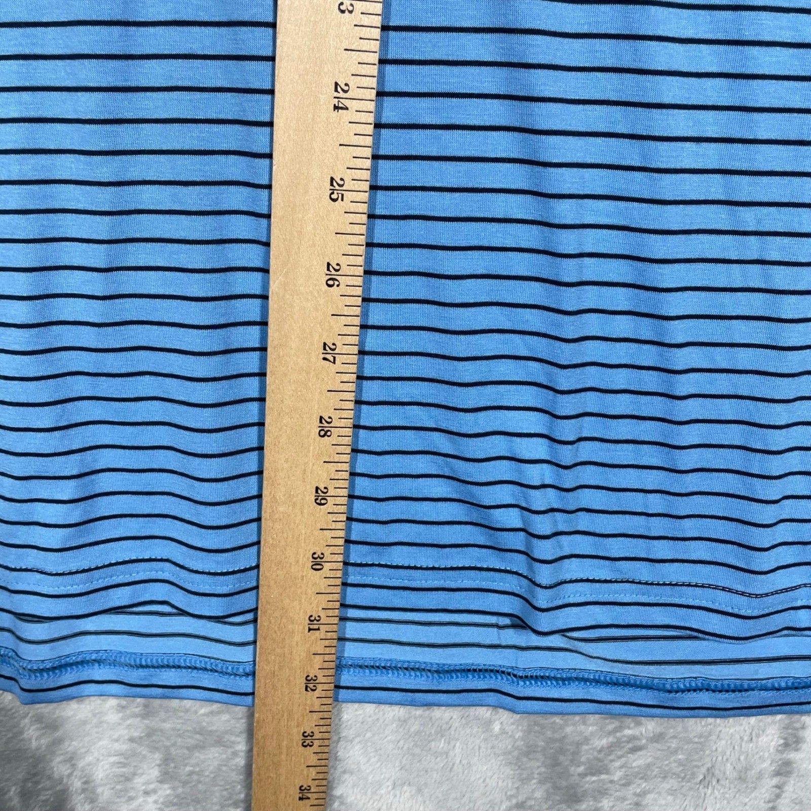 Tasc Performance Cloud Polo Brookline Stripe Blue Navy TM546Y-460SP Mens XXL NEW