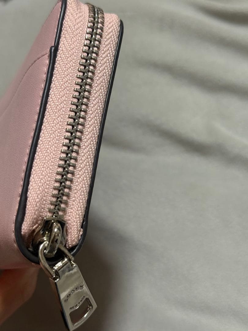 COACH Snoopy Long Wallet Pink Peanuts Limited Collaboration