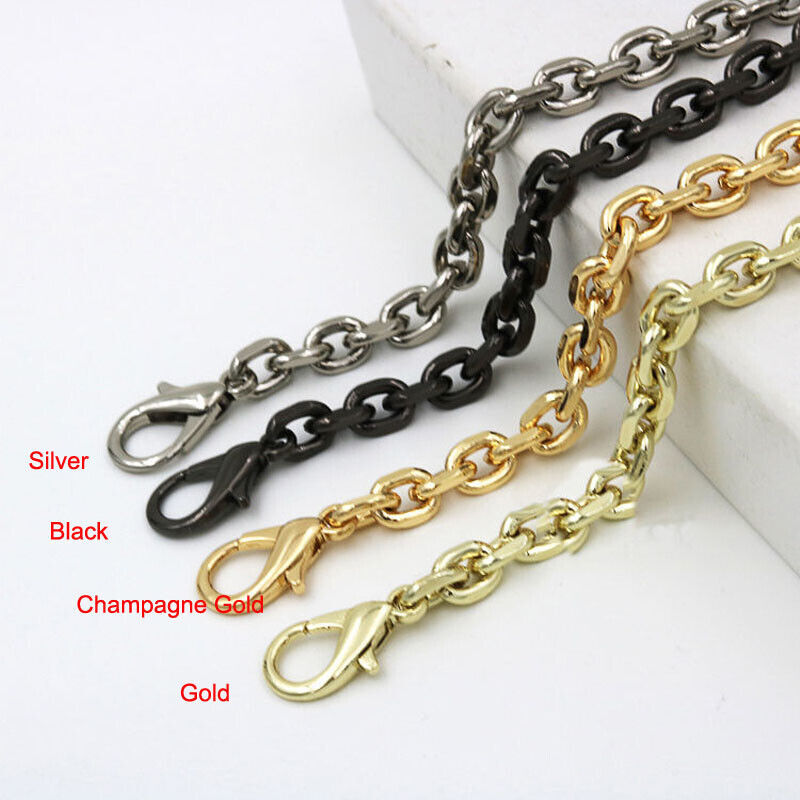 20 ~ 200 CM Replacement Lobster Oval Purse Chain For Strap Bag Crossbody Handbag