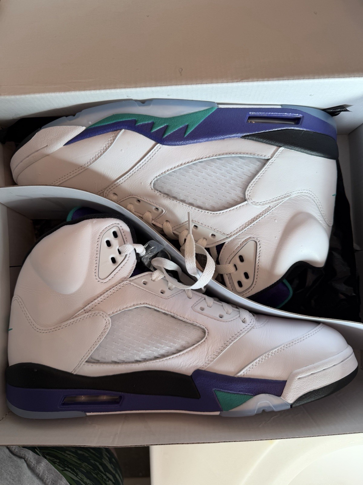Air Jordan 5 Retro 2025 Grape Size 12