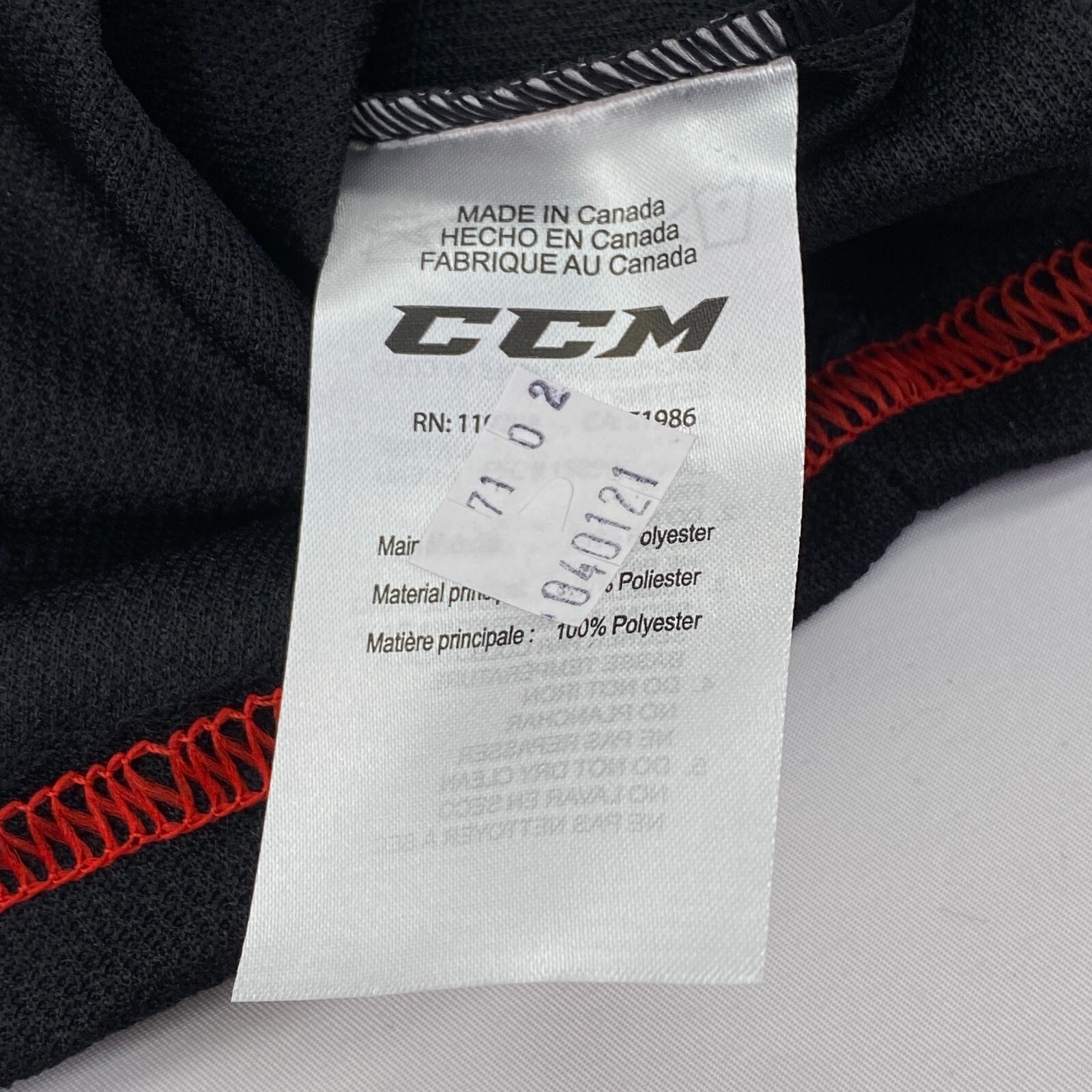 YOUTH HOCKEY JERSEY CCM BINGHAMTON DEVILS YOUTH X-LARGE NEW AHL NHL NJ DEVILS
