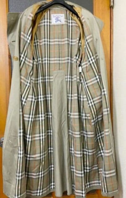 Burberry Nova Check Trench Coat 9AR