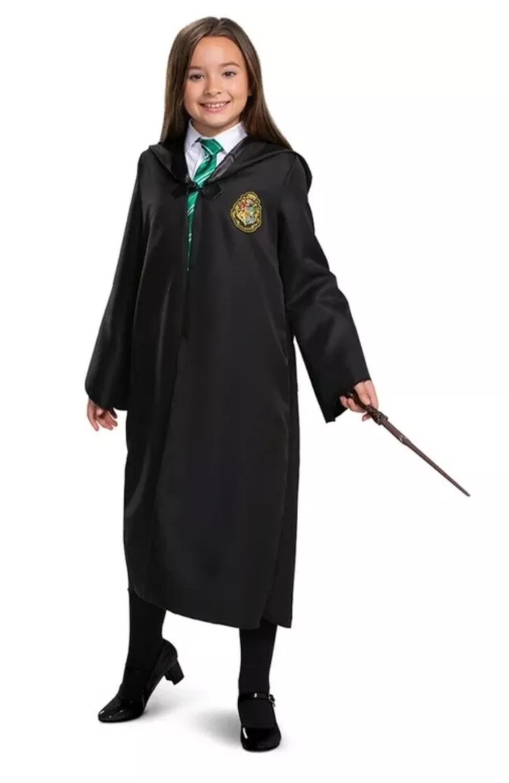 🧙Harry Potter House Robe •Hogwarts Robe By Disguise One Size Kids’ Fit XS – 2XL