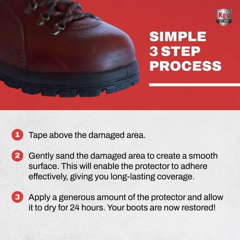Boot Guard Brush On Toe Protection – Brush On Liquid for Tough, Long-Lasting …