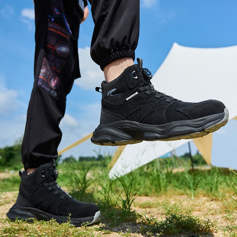 Mens Steel Toe Work Boots Safety Shoes Indestructible Sneakers Lightweight Shoes