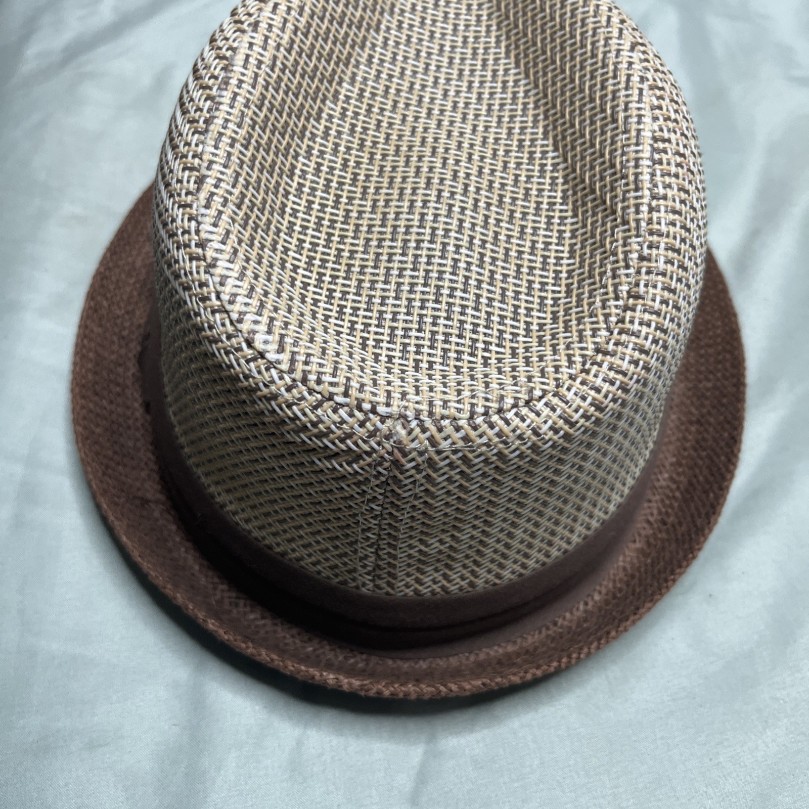 Straw/Poly Fedora by Bruno Capelo
