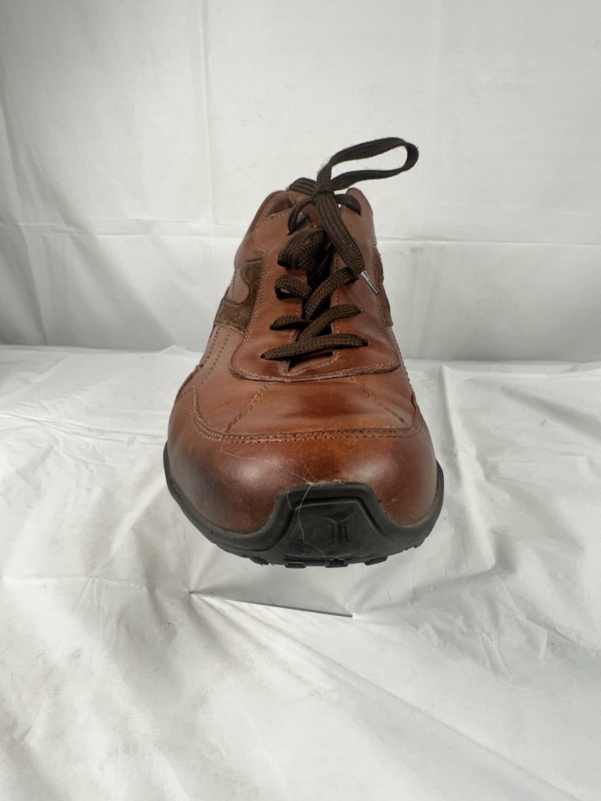 BASS MIDFIELD LEATHER WALKING SHOE SNEAKER SIZE 13 M