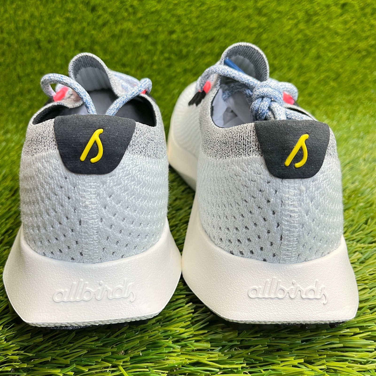 Allbirds Tree Dasher 2 Mens Size 8 Womens 9.5 White Black Athletic Running Shoes