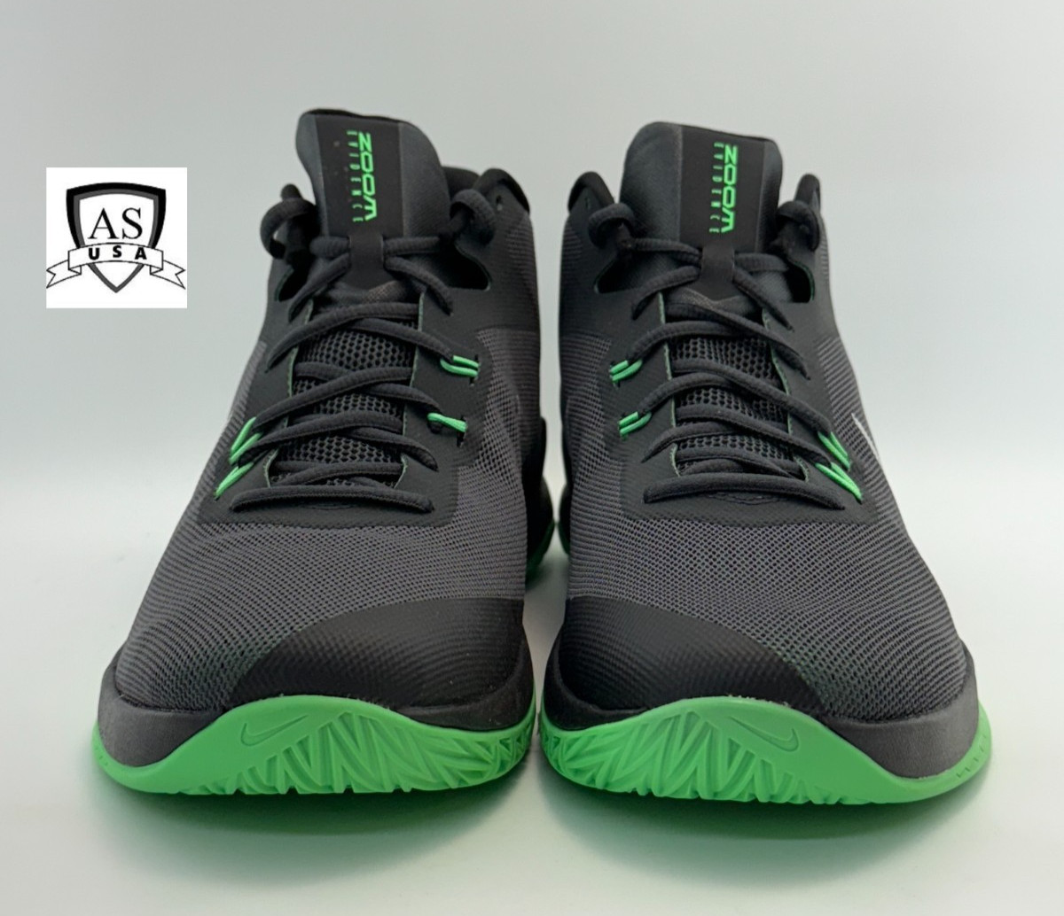 Nike Zoom Evidence II Black/Black-Anthracite 852464-003 Men’s Size 11 NEW