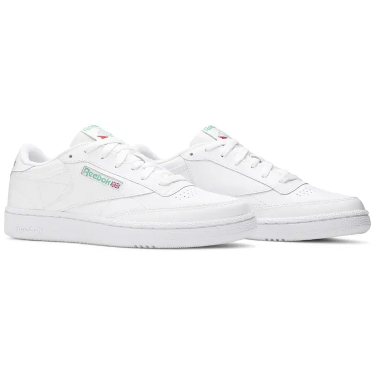 Reebok Club C 85 White Green AR0456 Men’s New