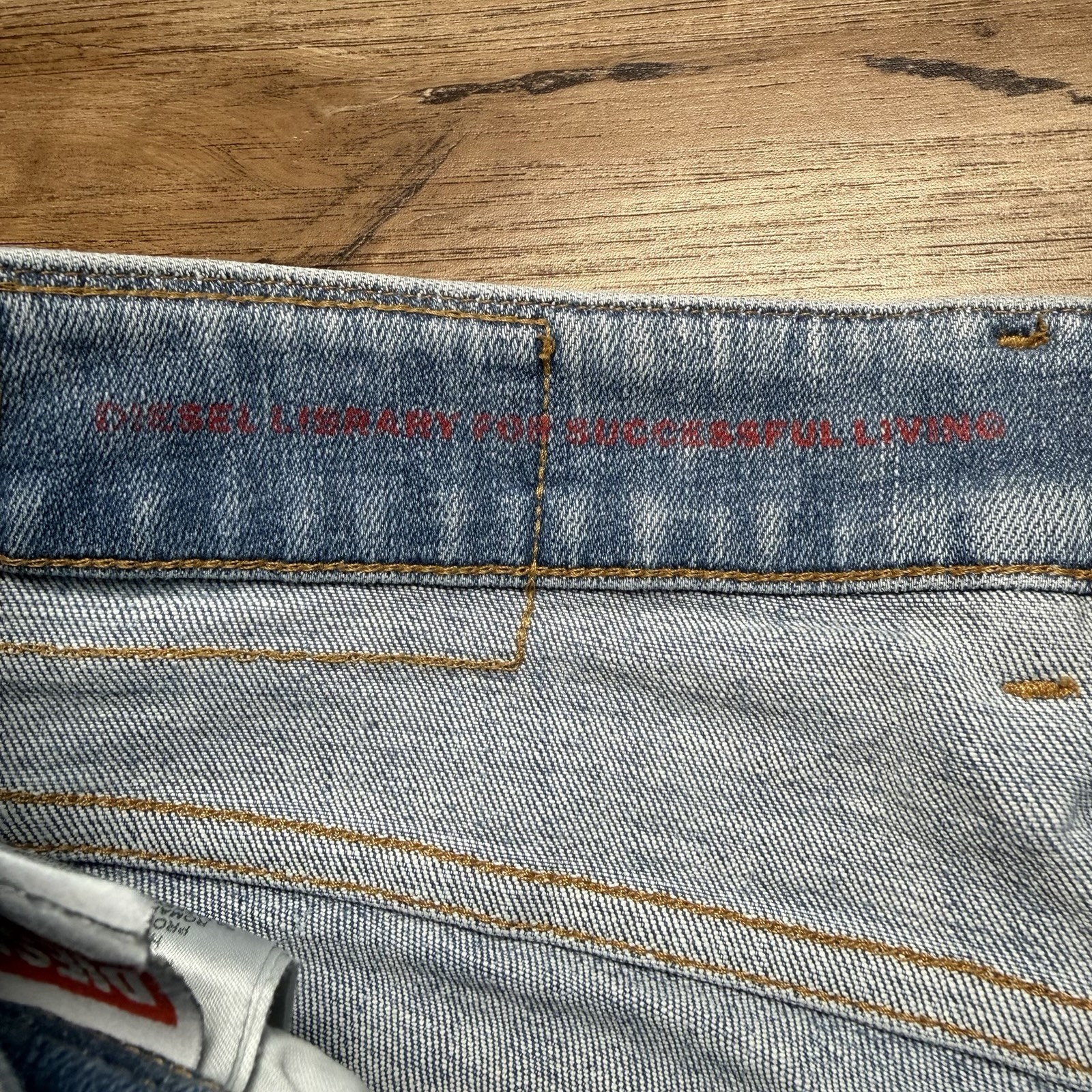 Diesel 1979 Sleenker Jeans Men 28×32 Blue Slim Skinny Stretch Light Wash 09C01