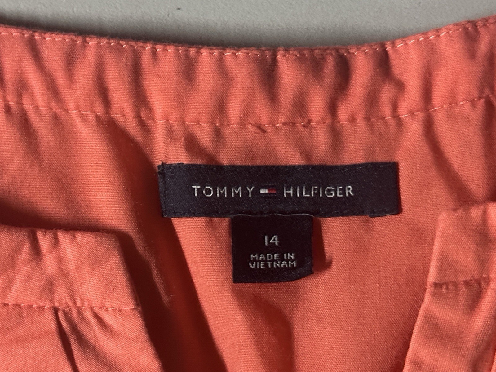 Tommy Hilfiger Sheath Dress Chevron Party Office Preppy Size 14 CM5254