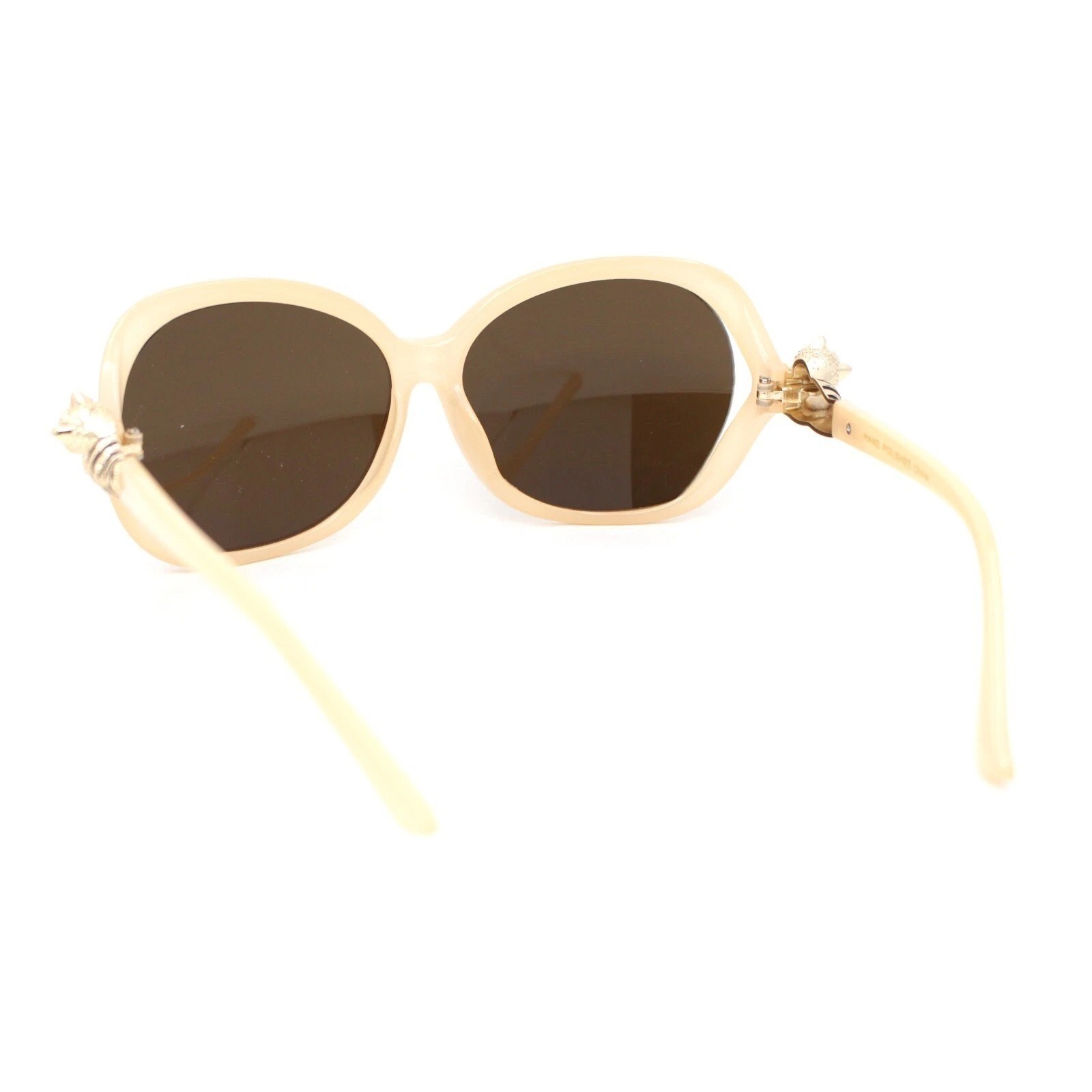 Womens Designer Inspired Sunglasses, Leopard Embellished Frame UV400 Unique New