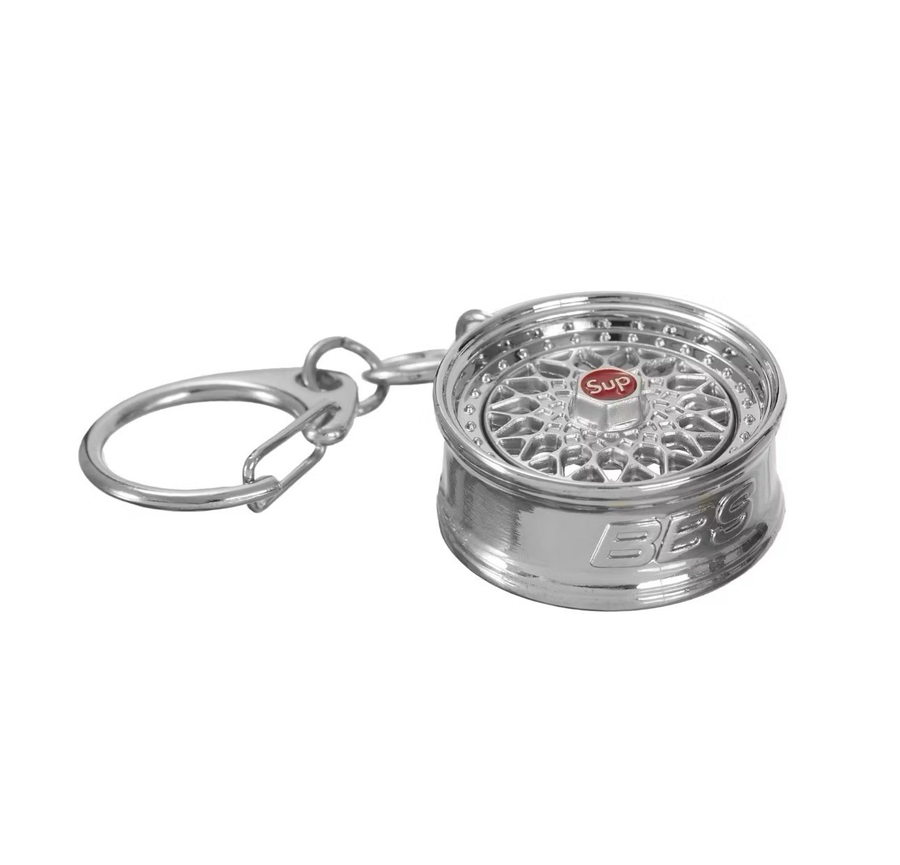 Supreme x BBS RS Rim Keychain New in Box FW2025 Wheel Key Chain