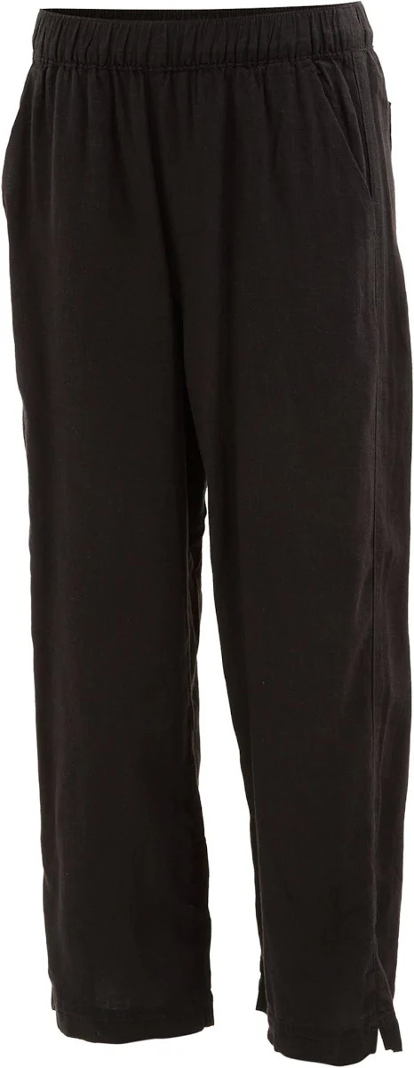 Patagonia Garden Island Pants Wide Leg Black Hemp Blend Women’s XS, S, M, L, XL