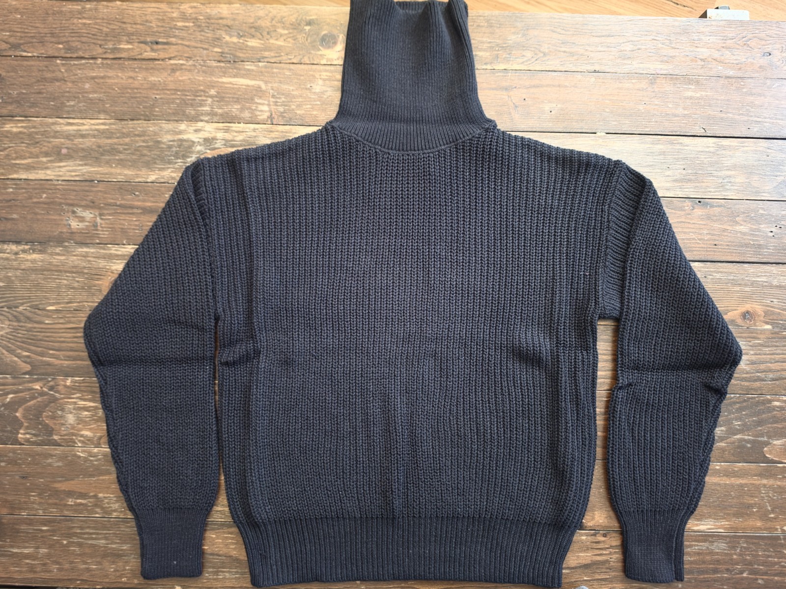 Ambiance Apparel Black Turtleneck Sweater Dress Small Small