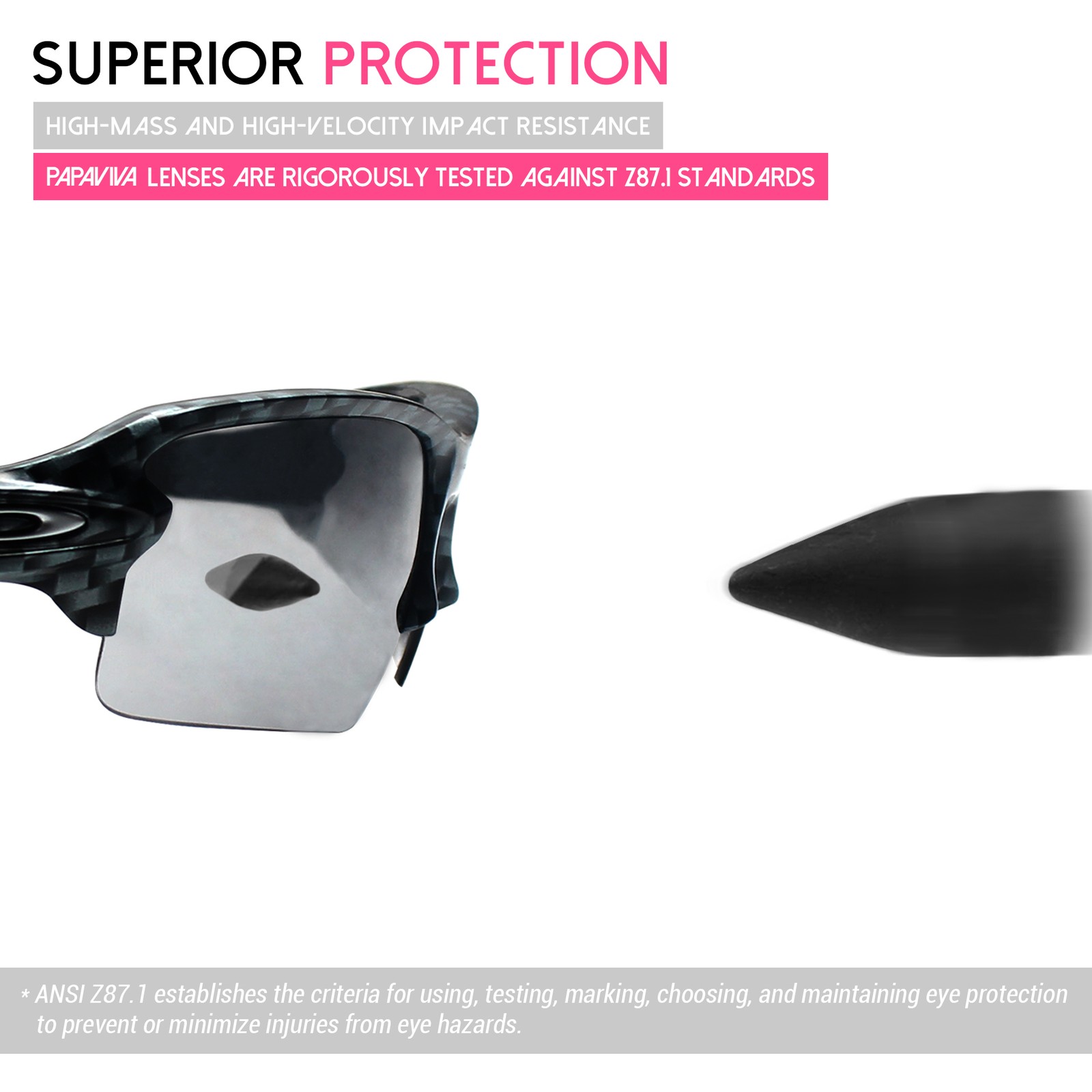 Lenslog Polarized Replacement Lens For-Ray-Ban RB3447 50mm Frame -Colors