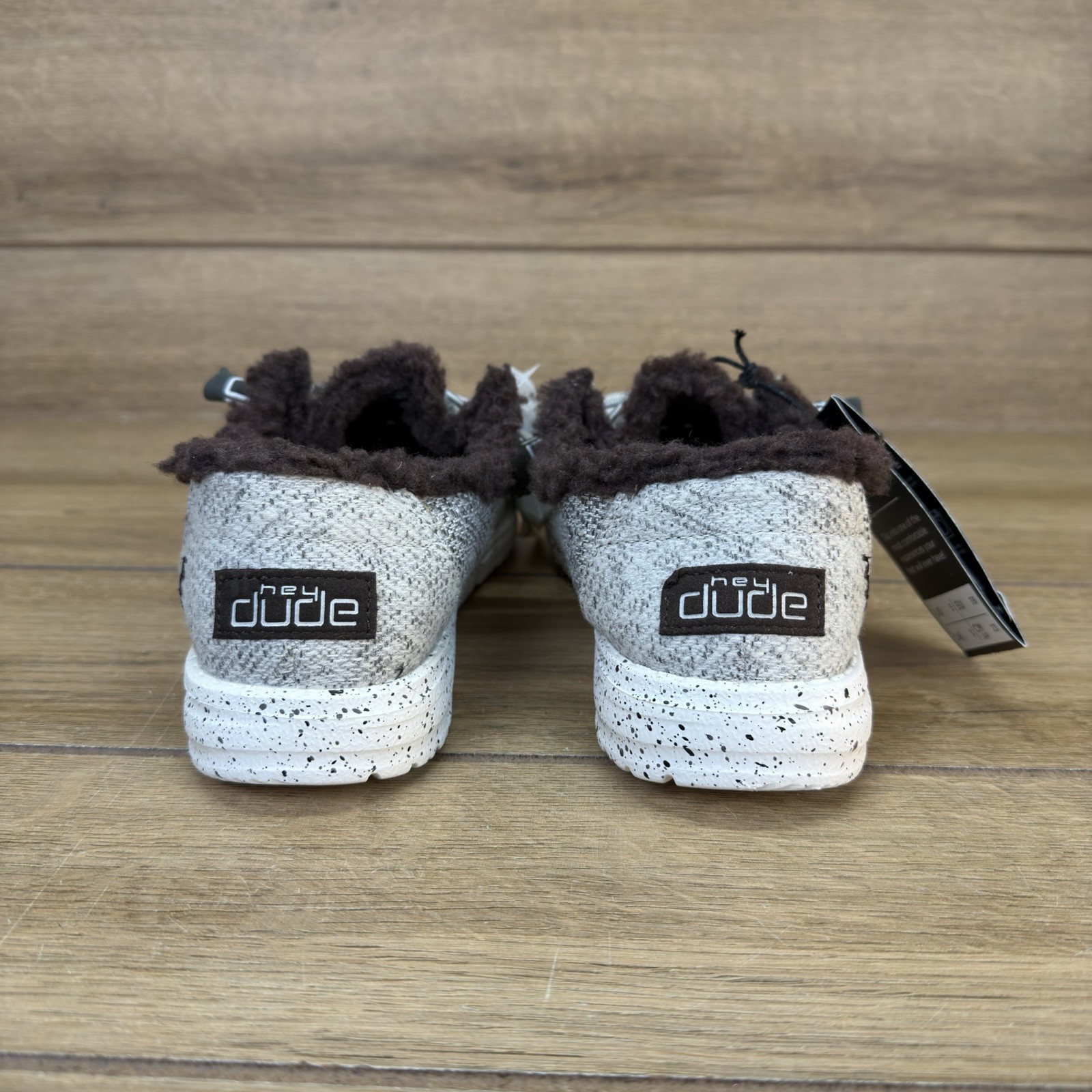 Hey Dude Wendy Salt And Pepper Lightweigth Slip-On Comfort Women’s Size 5 Shoes