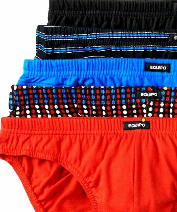 Equipo man bikinis 5-pack cotton Briefs tanga underwear tangas
