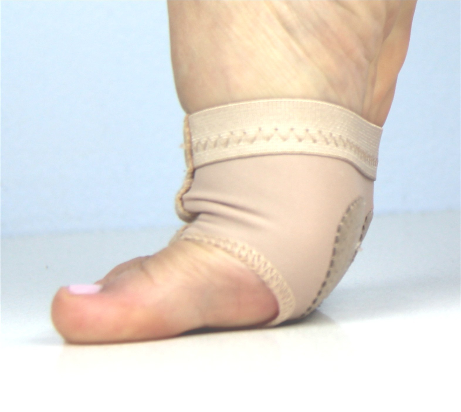 Foot Thong , toe undies, dance paws, half lyrical shoe nude colour