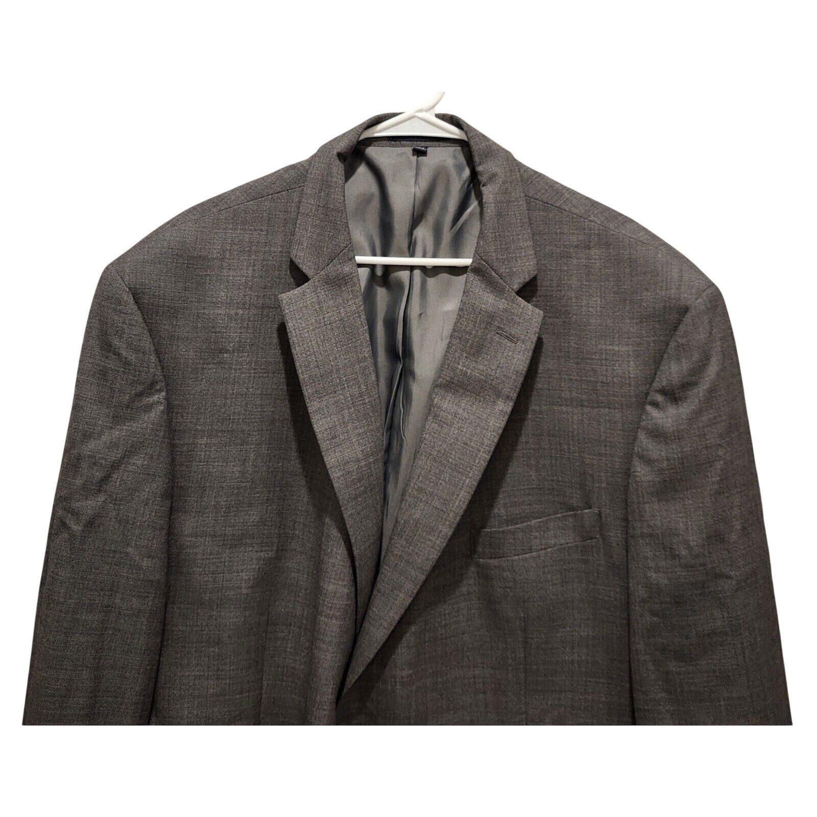 Jos A Bank Tailored Fit Heather Gray Mens Suit Coat M *See Item Description*