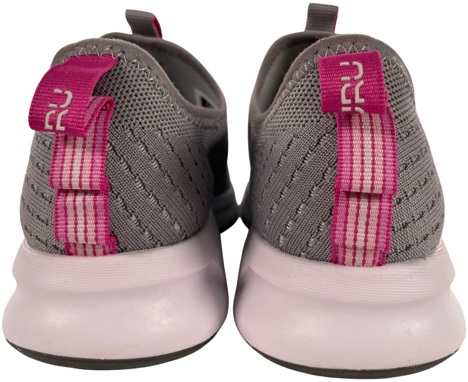 Kuru Atom Slip-On Sneakers Gray Pink Lightweight Breathable Women’s Size 6.5 NEW